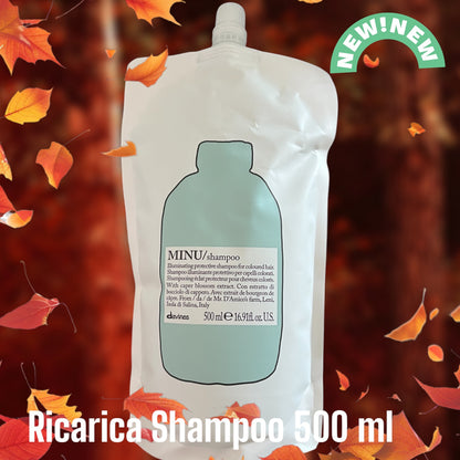 DAVINES REFILL RICARICA SHAMPOO MINU 500 ML